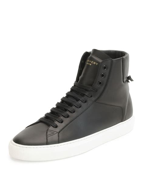 givenchy urban street sneakers black and white|Givenchy wing high top sneakers.